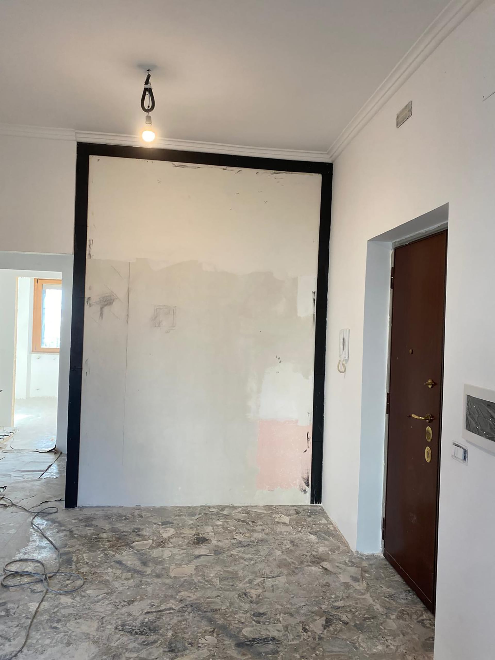 Parete Nera Cantiere